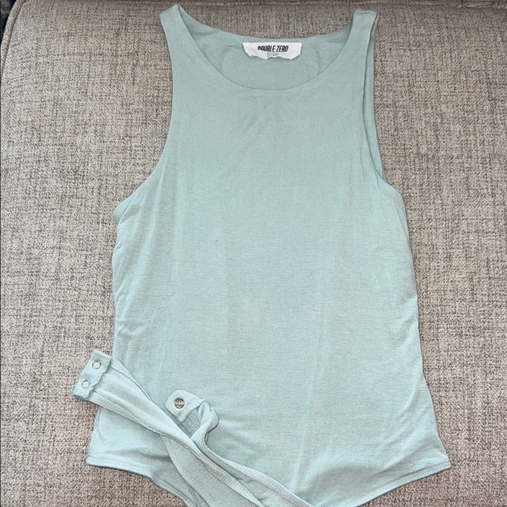 Double Zero Green BodySuit